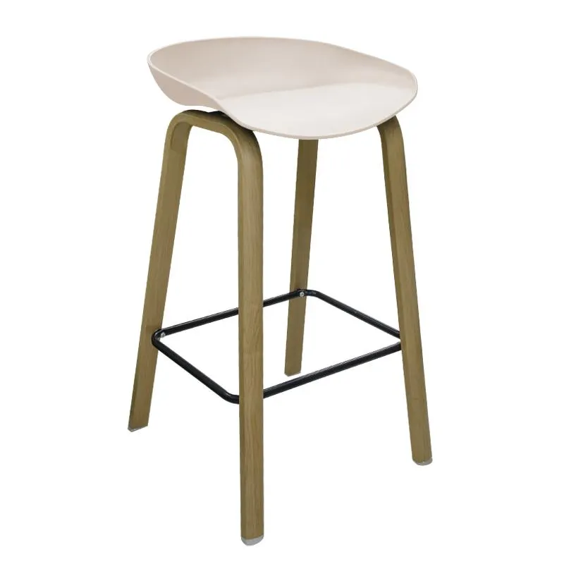 Silla de Madera para Bar Dots Beige