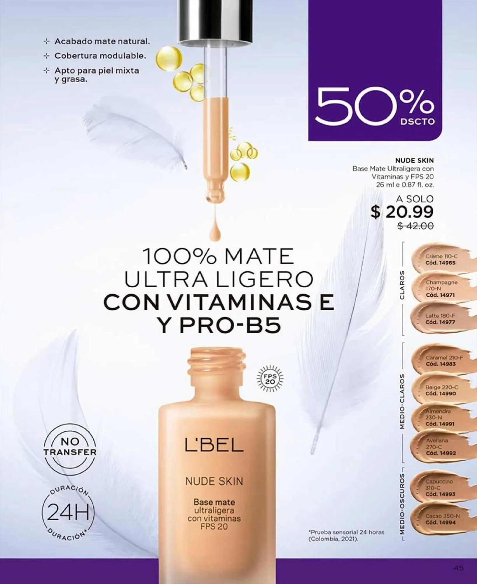 Catalogo de Catálogo L'bel 13 de septiembre al 29 de octubre 2023 - Pag 45