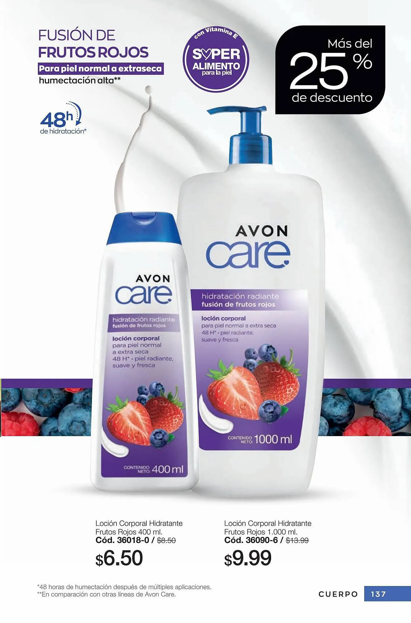 Catalogo de Catálogo AVON 18 de septiembre al 16 de octubre 2023 - Pag 137