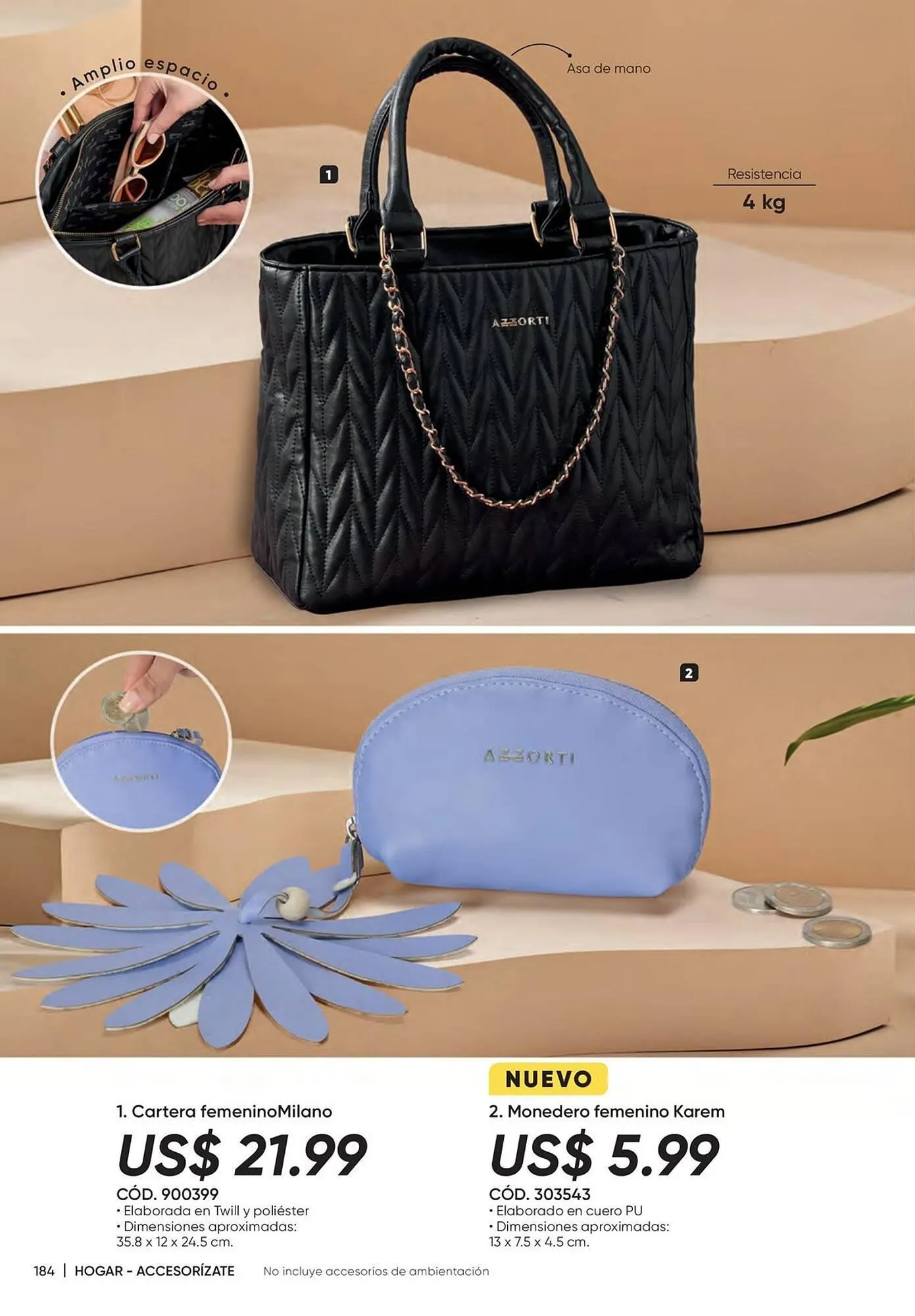 Catalogo de Catálogo Azzorti 1 de enero al 31 de enero 2025 - Pag 188