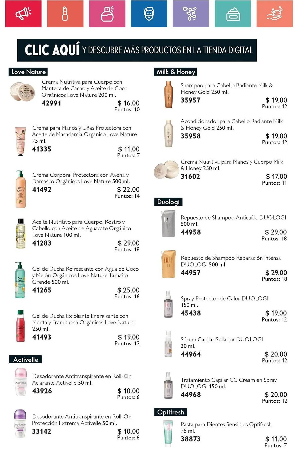 Catalogo de Catálogo Oriflame 30 de diciembre al 17 de enero 2025 - Pag 42