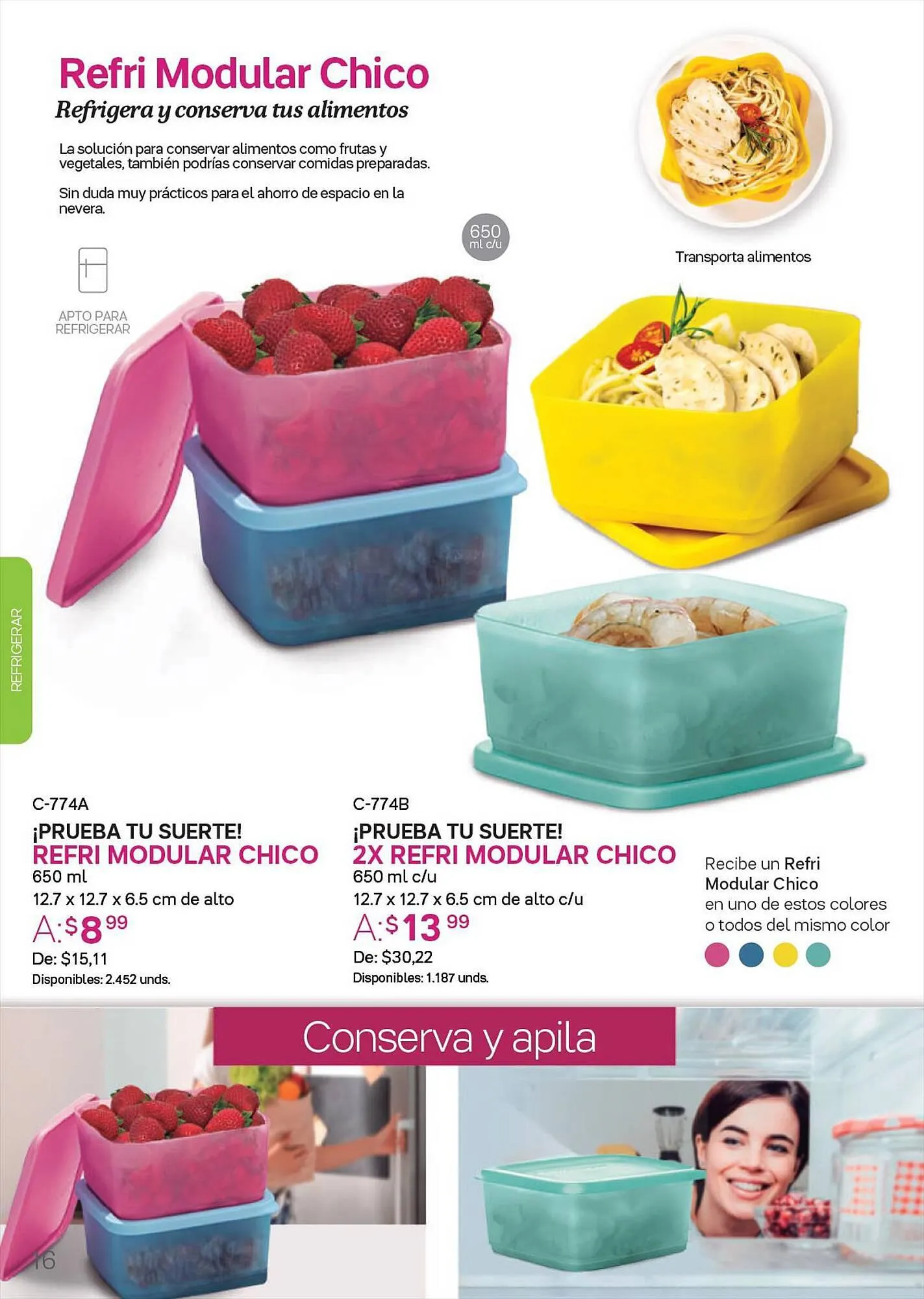 Catalogo de Catálogo Tupperware 28 de septiembre al 11 de octubre 2023 - Pag 16