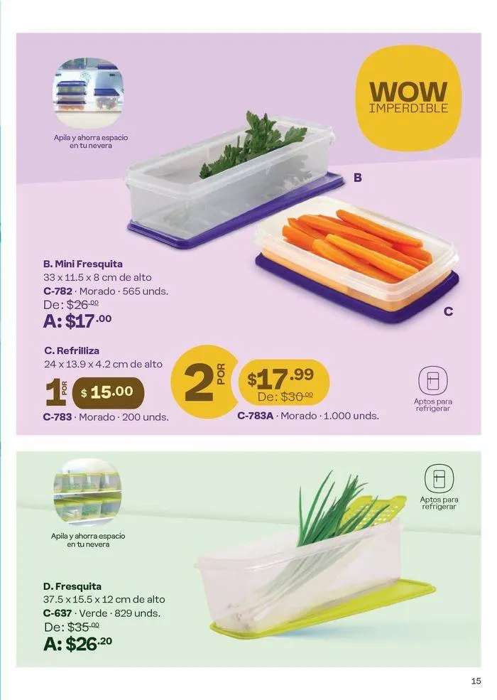 Catalogo de Ofertas Tupperware! 15 de junio al 12 de julio 2024 - Pag 6