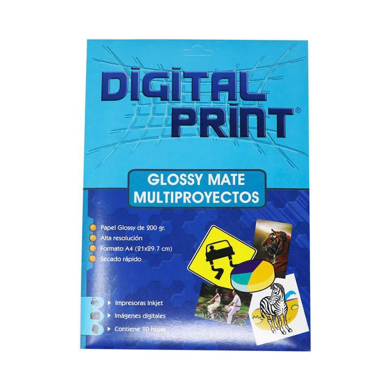 Papel Foto Multiproyectos 200GRS A4 PQTX10HJS