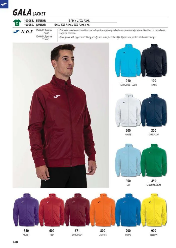 Catalogo de Teamwear Collection 2024 8 de mayo al 31 de diciembre 2024 - Pag 138