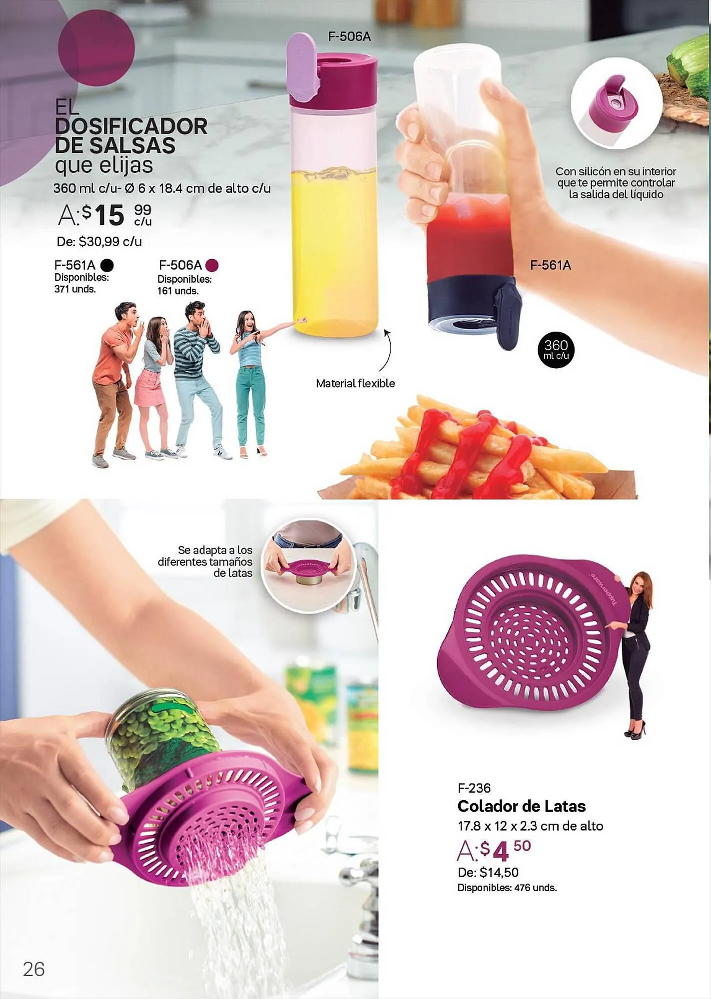 Catalogo de Catálogo Tupperware 7 de agosto al 25 de agosto 2023 - Pag 26