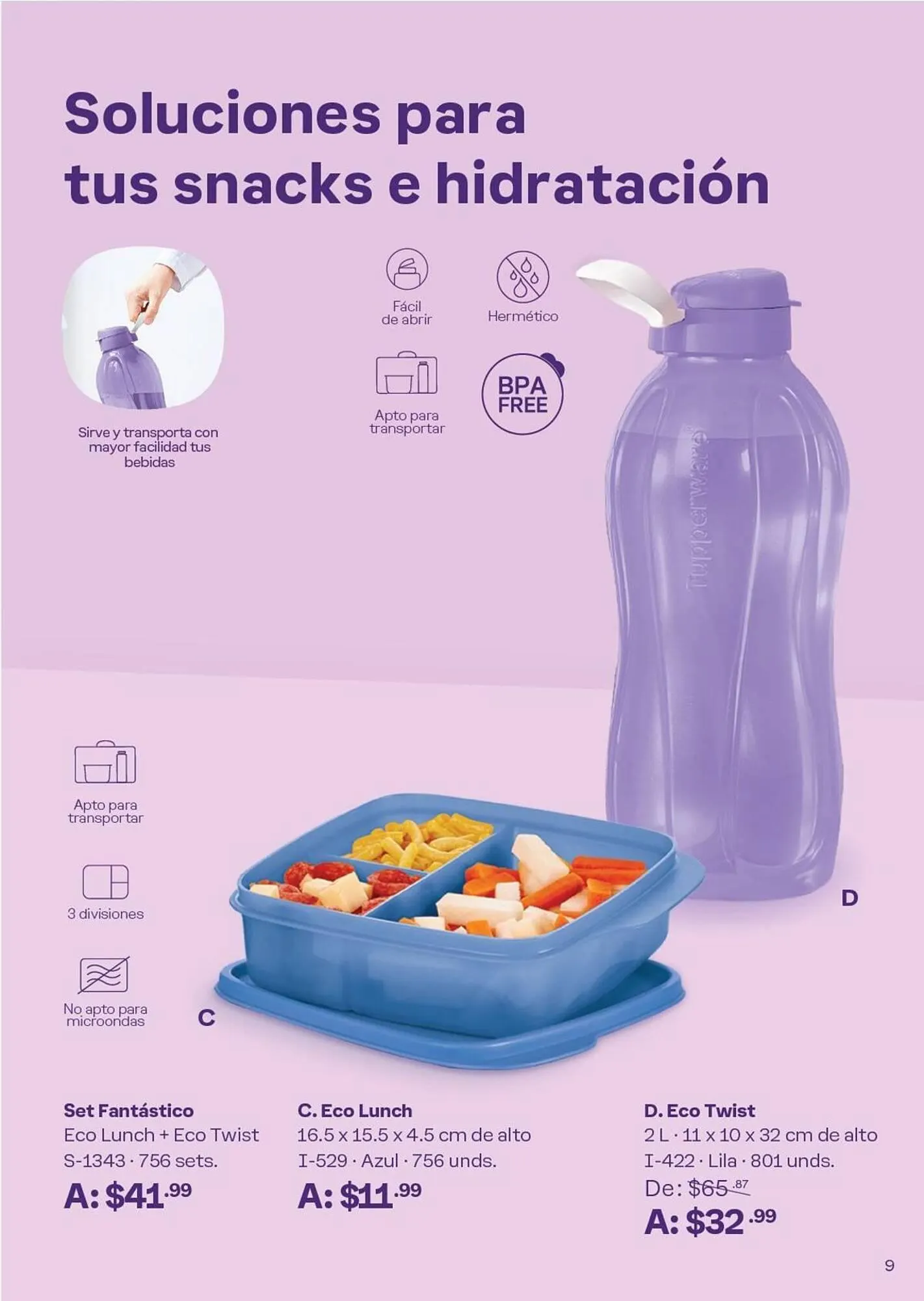 Catalogo de Catálogo Tupperware 24 de febrero al 22 de marzo 2024 - Pag 55