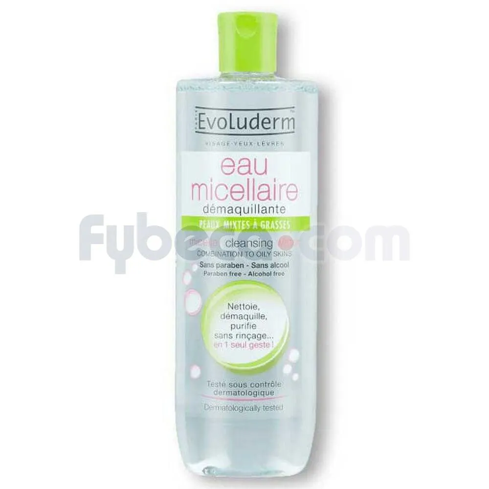 Agua Micelar Pieles Grasas 500Ml 15250