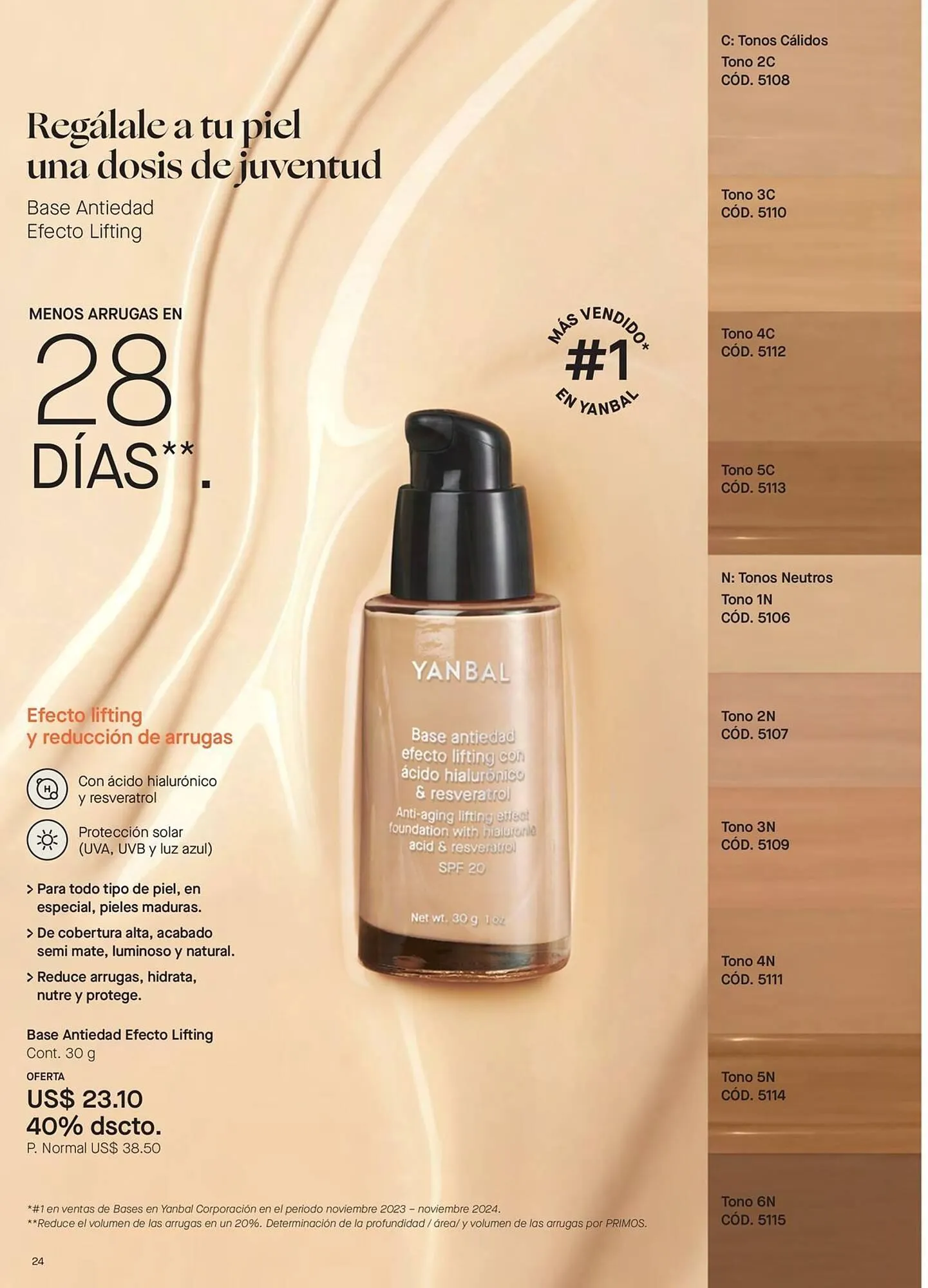 Catalogo de Catálogo Yanbal 3 de marzo al 31 de marzo 2025 - Pag 26