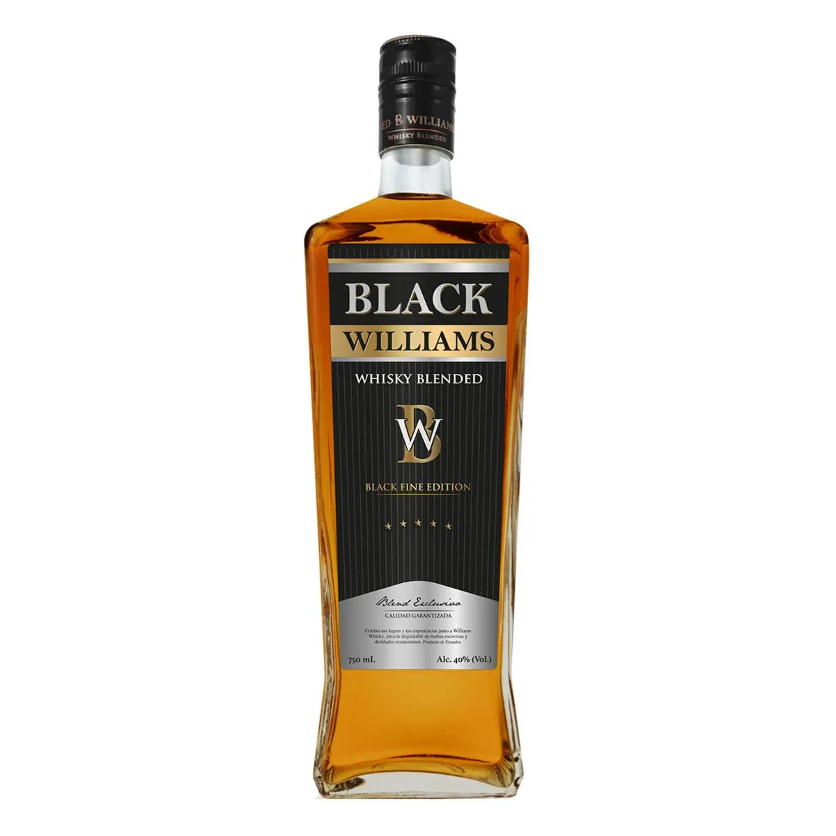Whisky Black Williams Blended 750ml