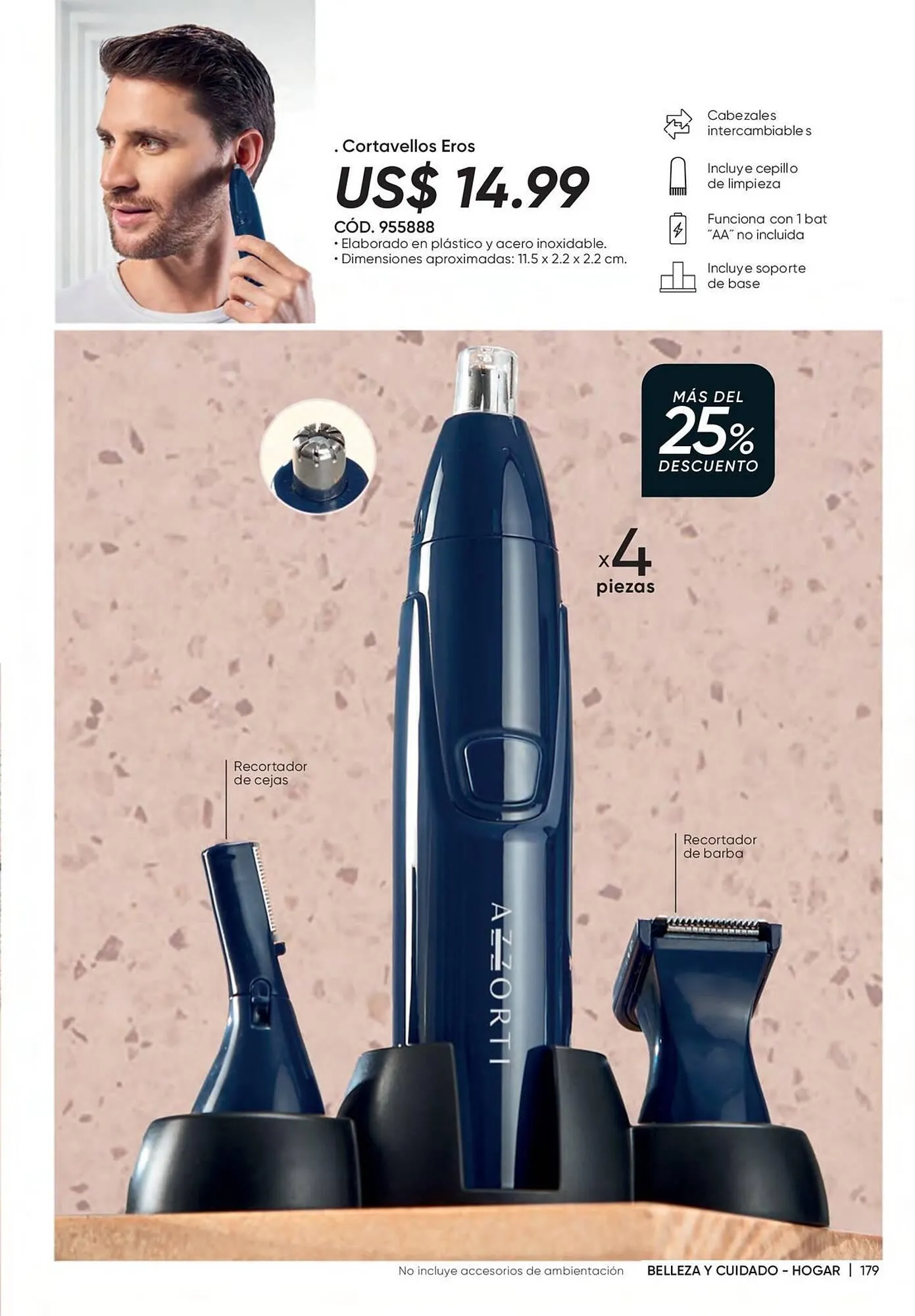 Catalogo de Catálogo Azzorti 18 de febrero al 31 de marzo 2025 - Pag 181