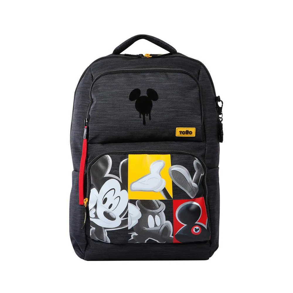 Mochila para Niño Mickey Cm - Gris