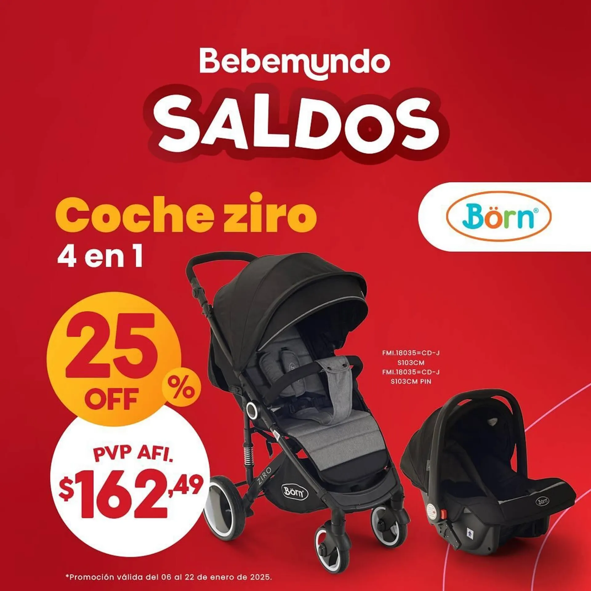 Catalogo de Catálogo Bebemundo 7 de enero al 23 de enero 2025 - Pag 1