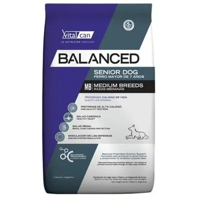 VITALCAN BALANCED PERRO SENIOR RAZA GRANDE
