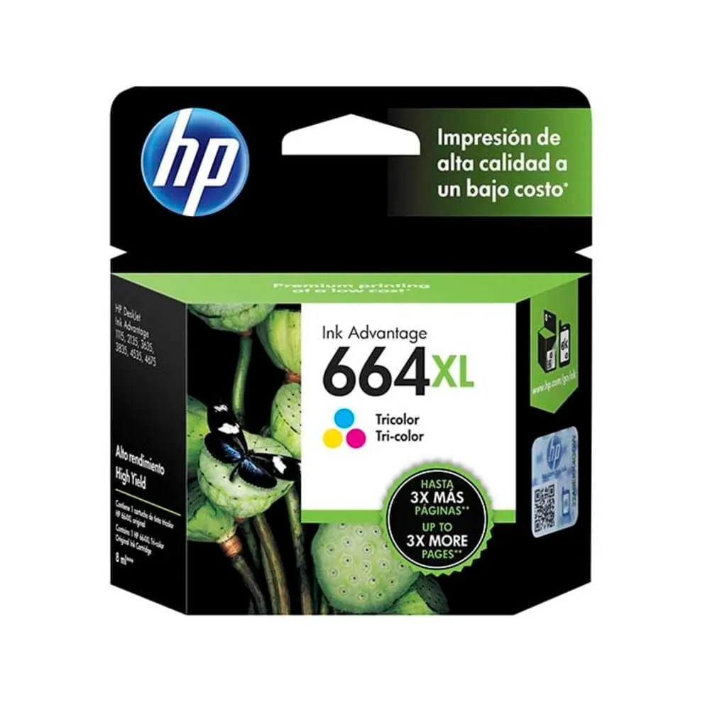 Cartucho - HP - 664XL Color