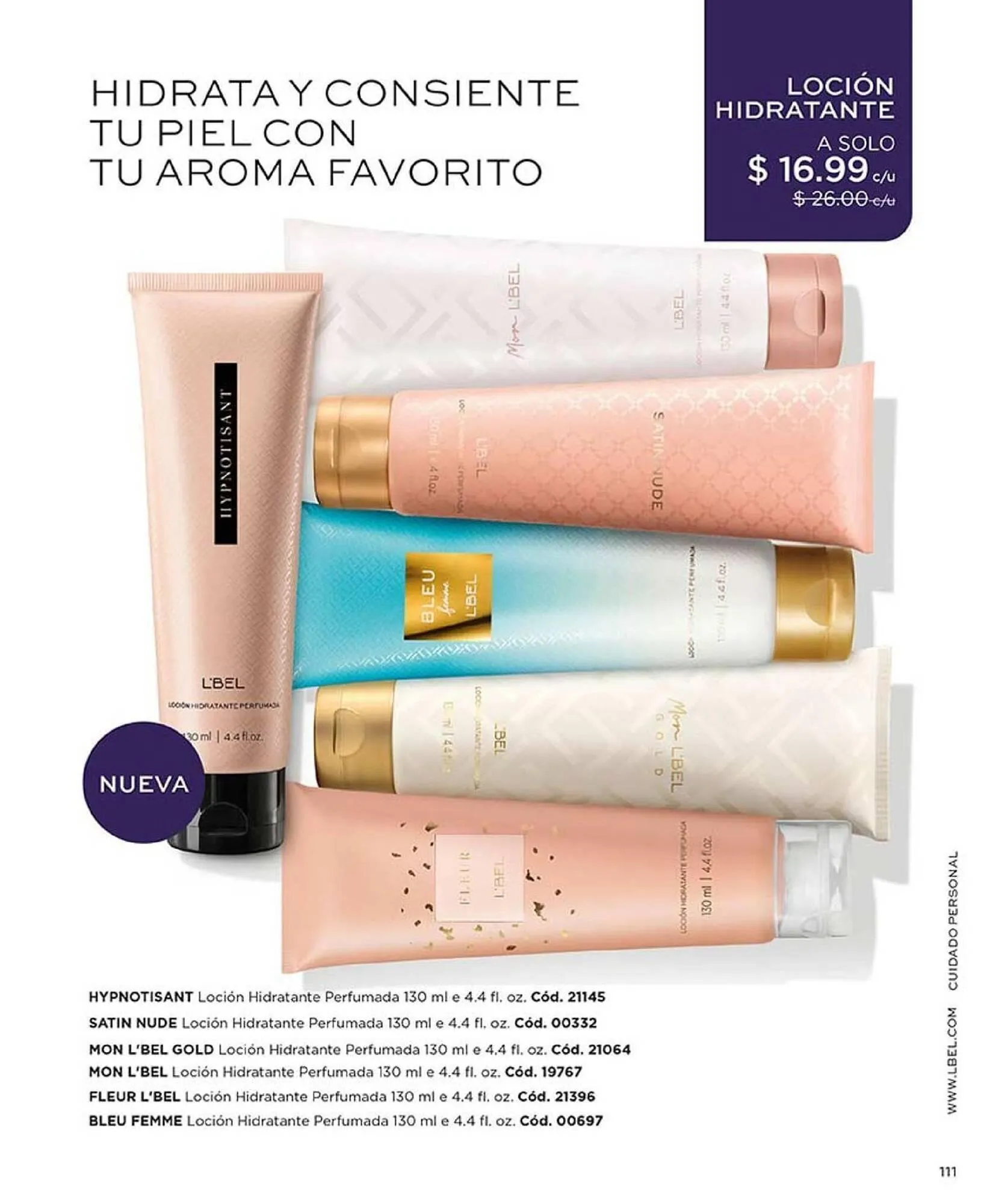 Catalogo de Catálogo L'bel 21 de enero al 28 de febrero 2025 - Pag 111