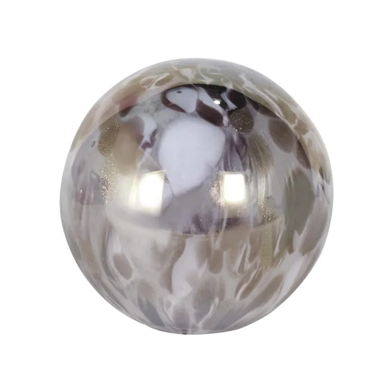 Adorno Bola de Vidrio Morada 12cm