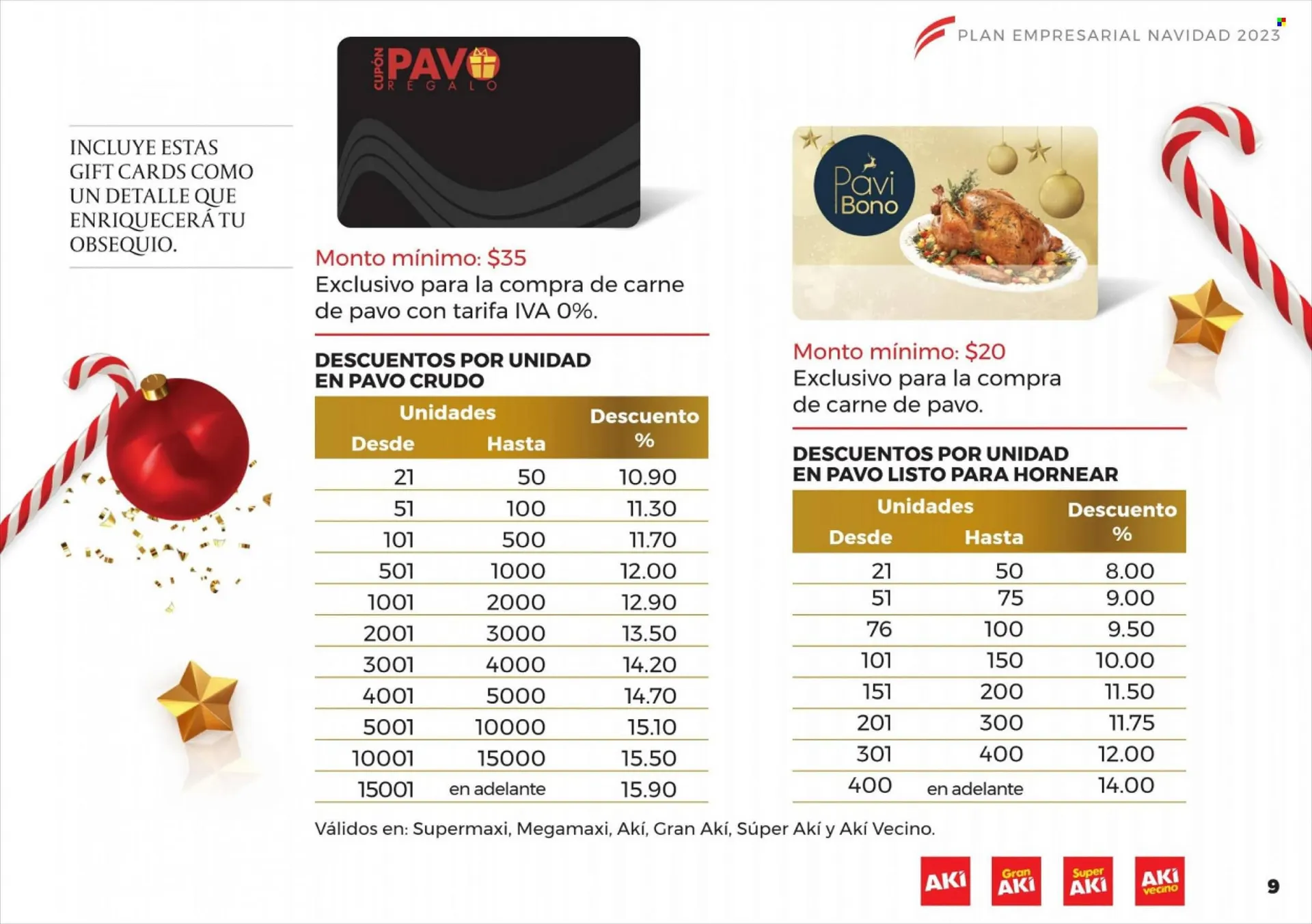 Catalogo de Catálogo Akí 1 de octubre al 31 de diciembre 2023 - Pag 9