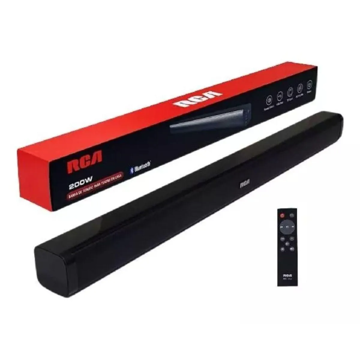 Barra de Sonido RCA 200W 2.1 canales