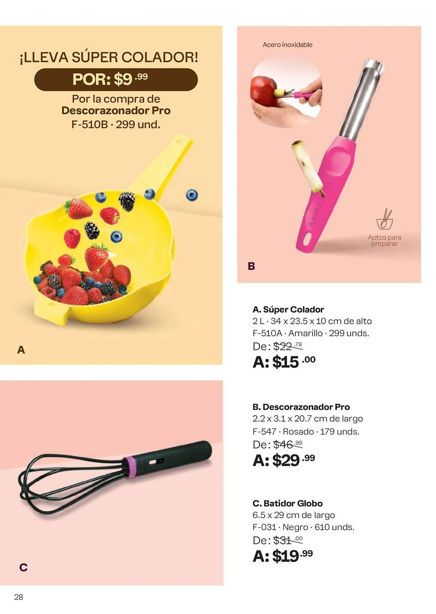 Catalogo de Catálogo Tupperware 30 de enero al 23 de febrero 2024 - Pag 28