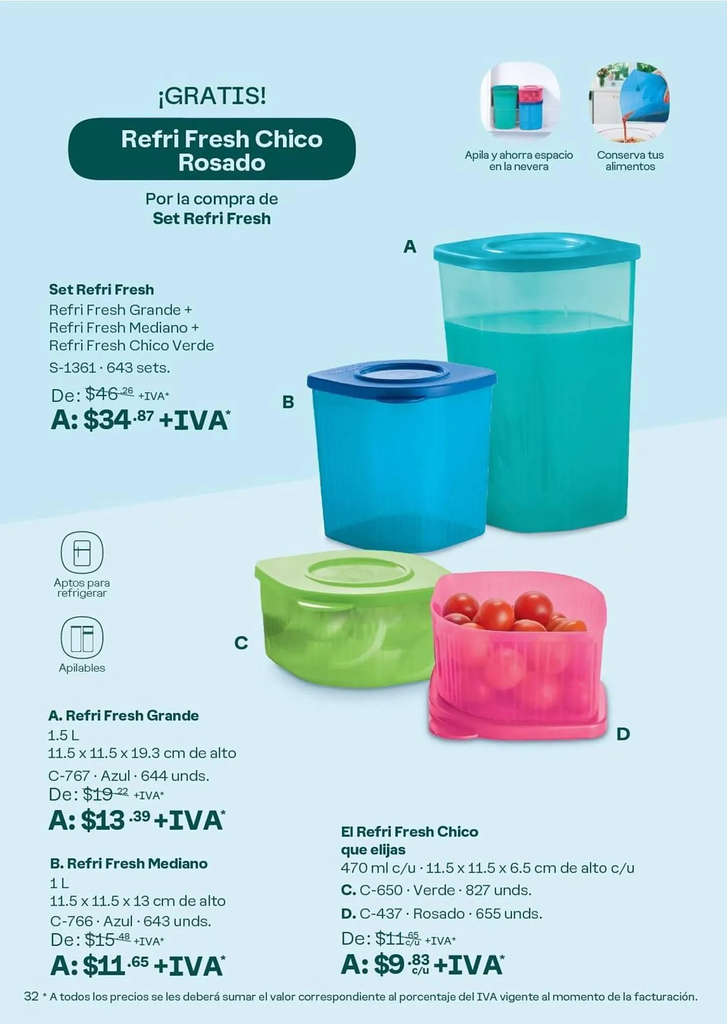Catalogo de Catálogo Tupperware 27 de marzo al 19 de abril 2024 - Pag 25