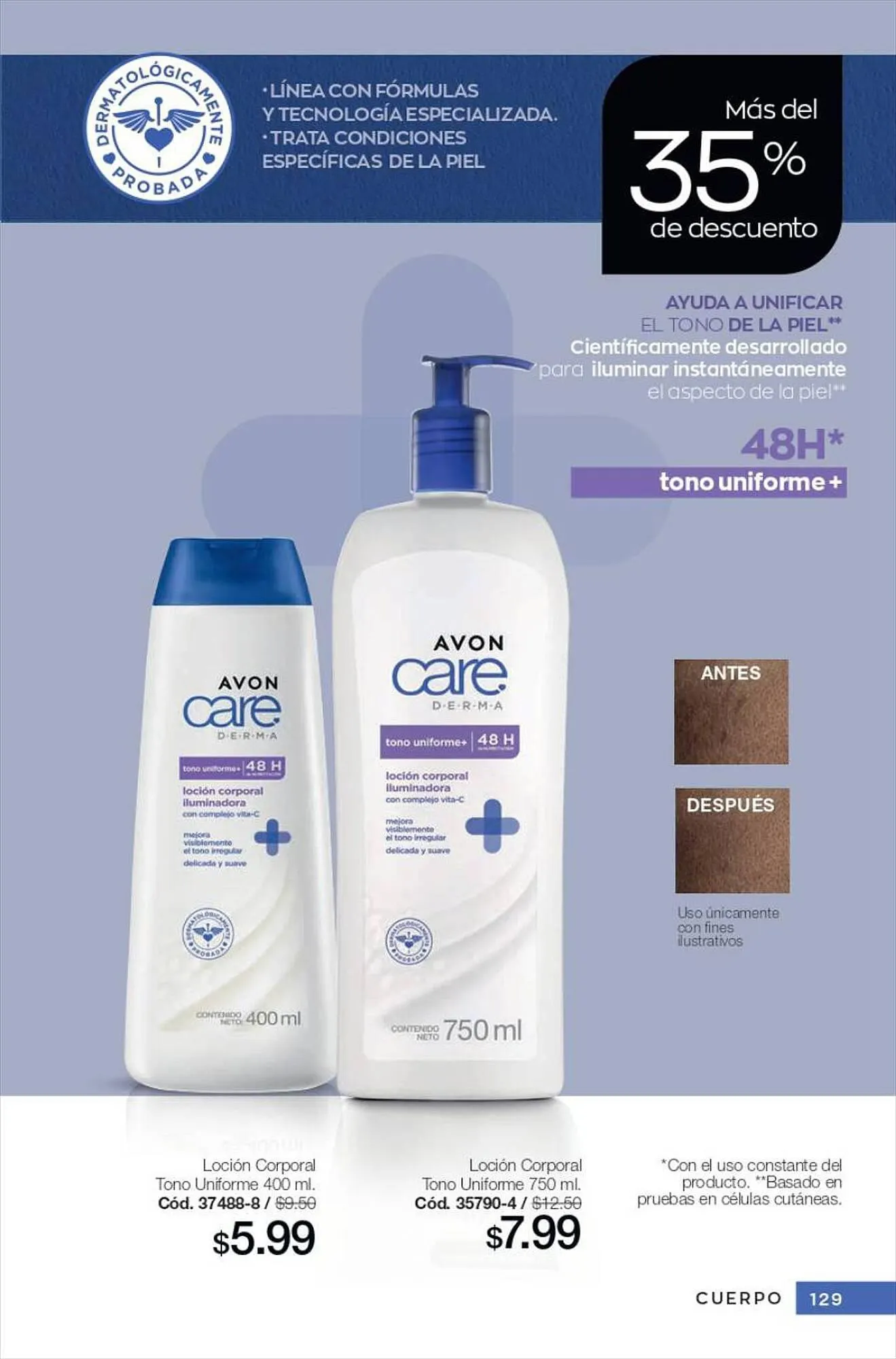 Catalogo de Catálogo AVON 31 de agosto al 30 de septiembre 2023 - Pag 129