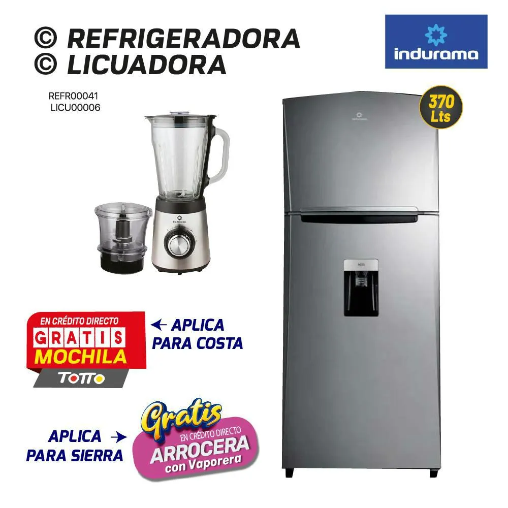 MINI COMBO 2: REFRI + LICUADORA