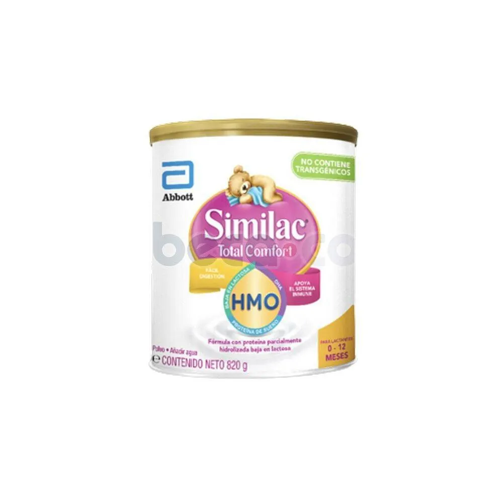 Leche Similac E Total Comfort 1 Abbott 820 G Tarro