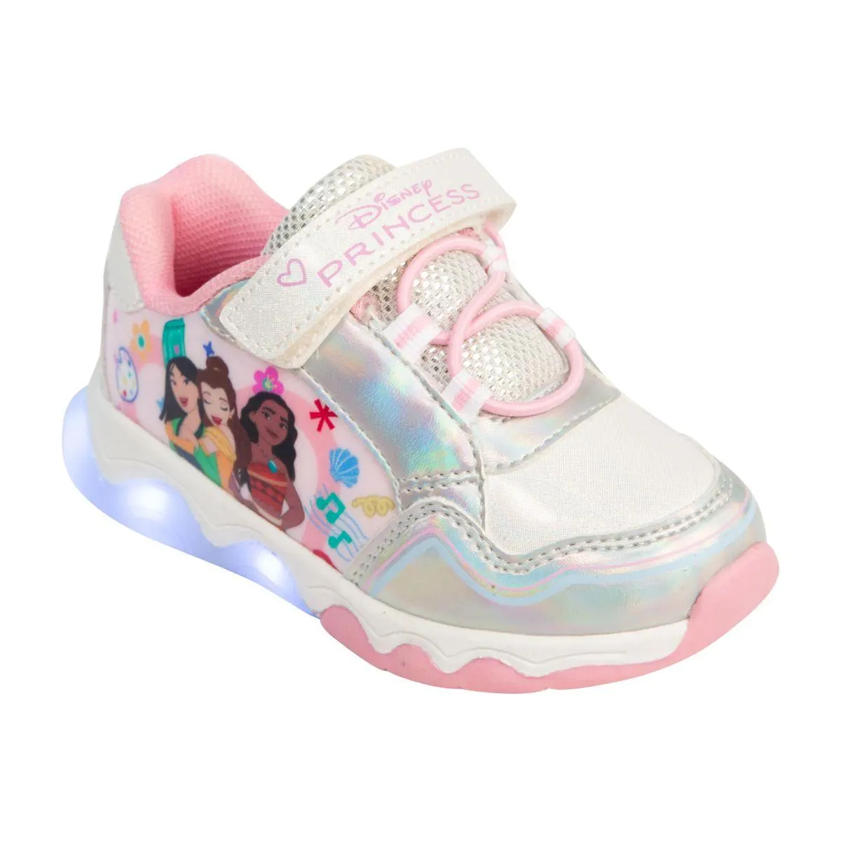 Zapatos casuales con luces para niña pequeña
