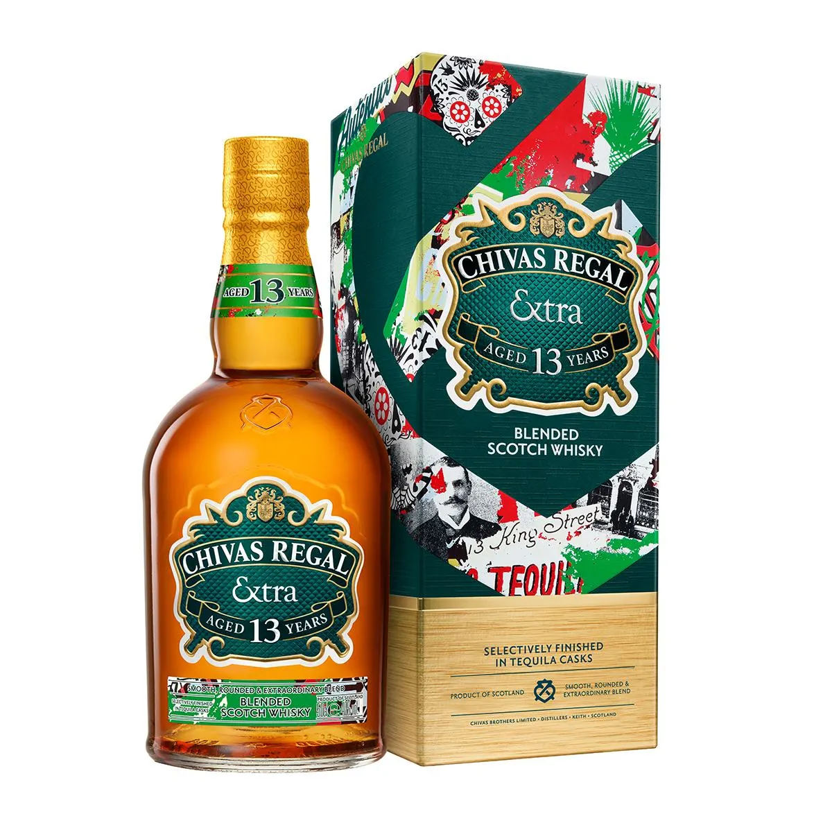 Whisky Chivas Regal Tequila Cask 13 Años 700ml