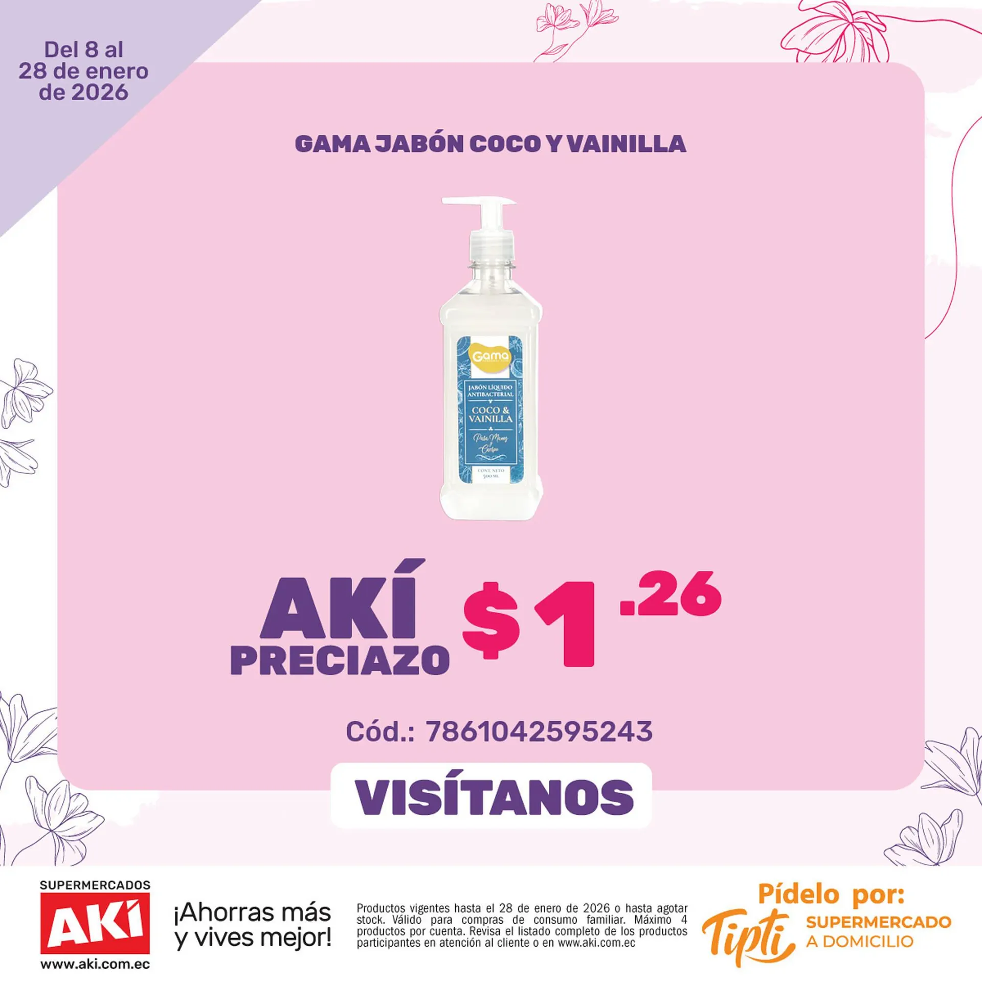 Catalogo de Catálogo Akí 15 de enero al 28 de enero 2026 - Pag 1