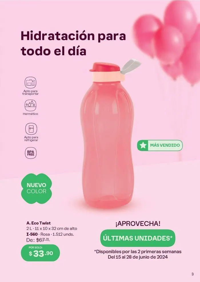Catalogo de Ofertas Tupperware! 15 de junio al 12 de julio 2024 - Pag 23