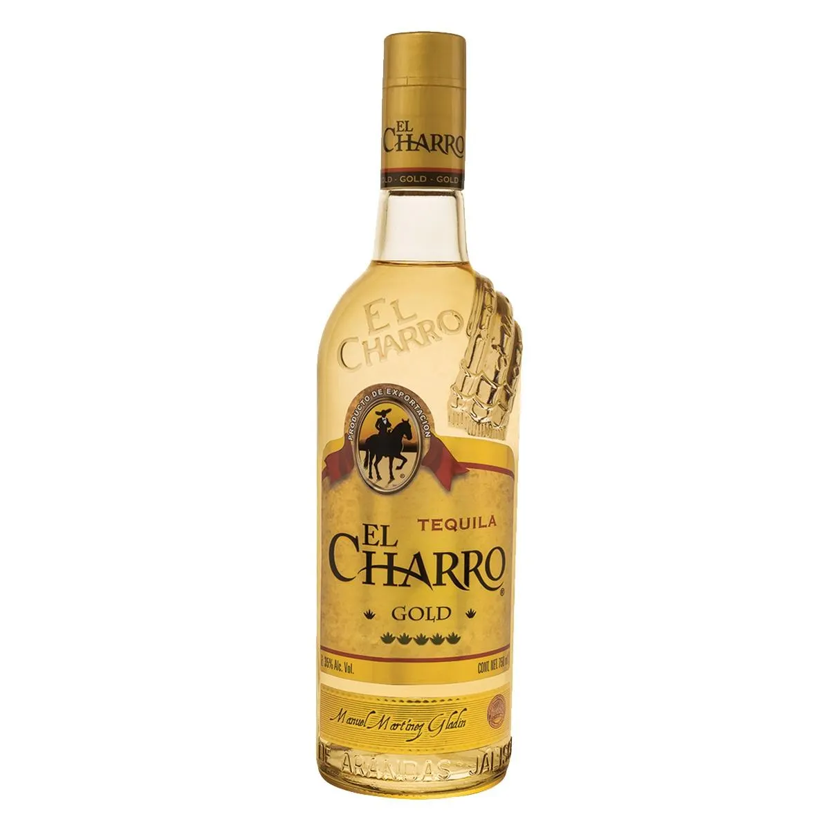 Tequila El Charro Gold 750ml