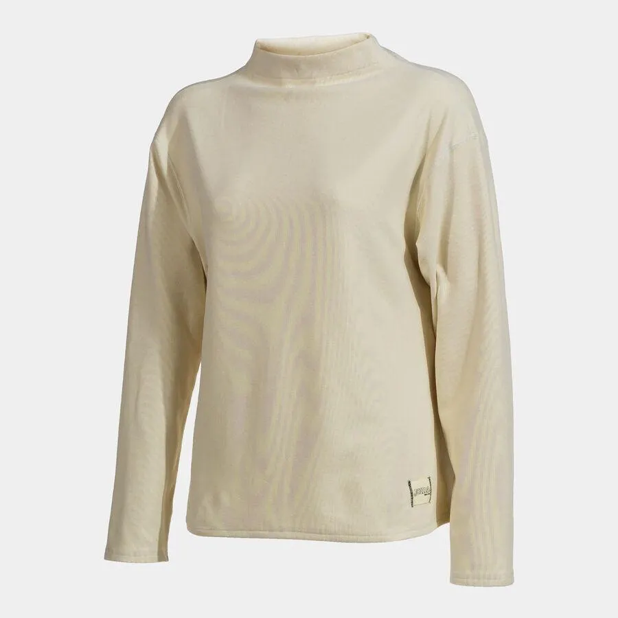 Sudadera mujer Mimetic beige