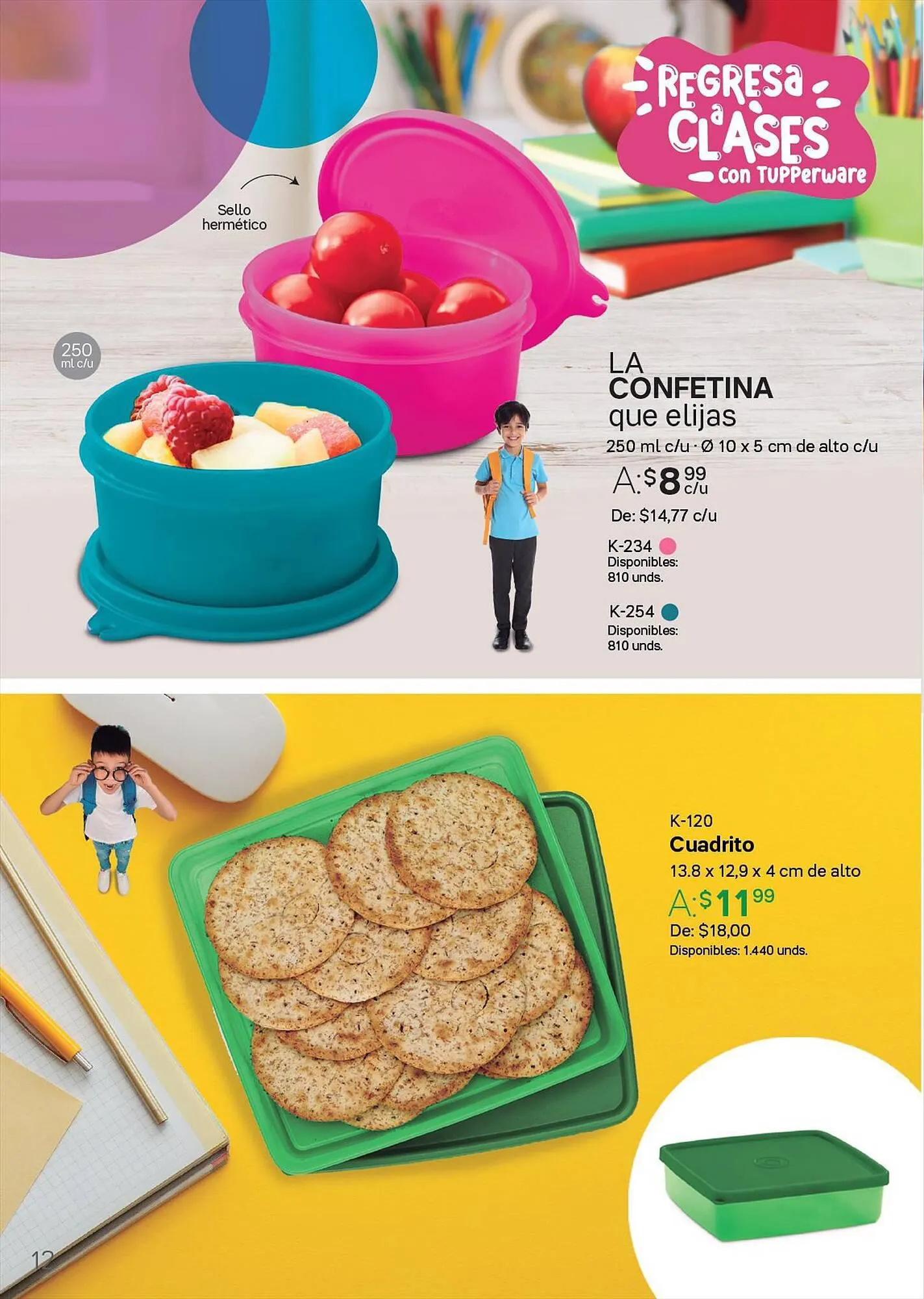 Catalogo de Catálogo Tupperware 7 de agosto al 25 de agosto 2023 - Pag 12