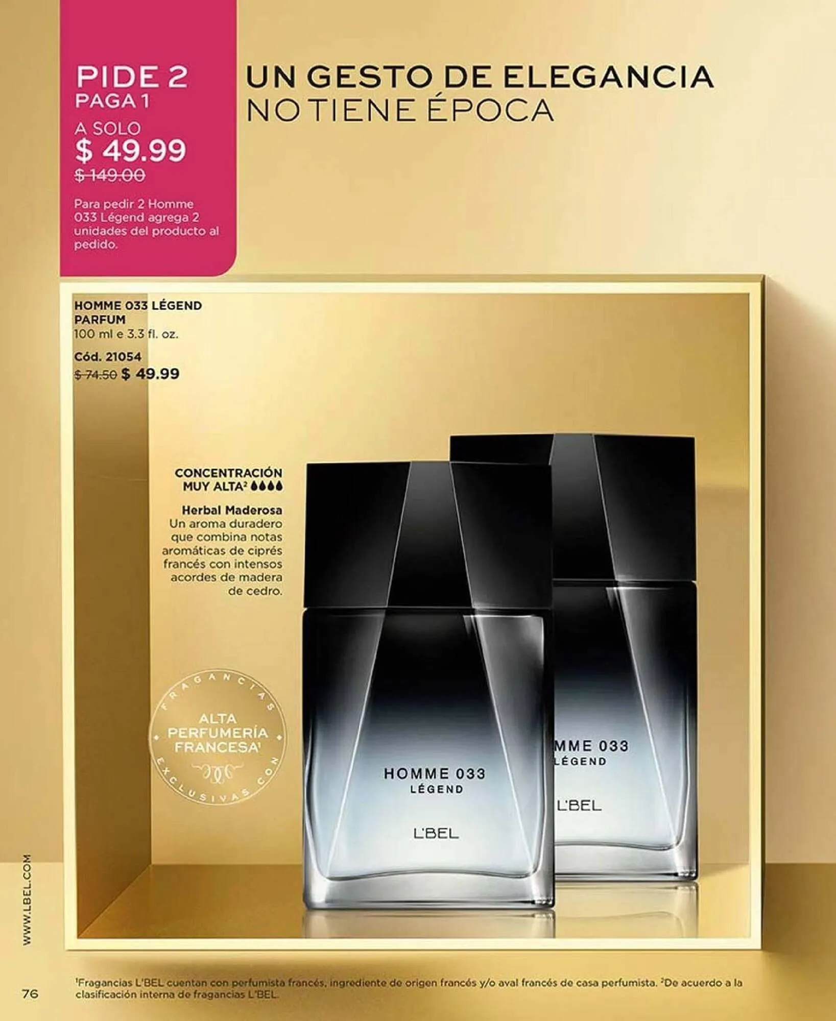 Catalogo de Catálogo L'bel 1 de noviembre al 30 de noviembre 2025 - Pag 76