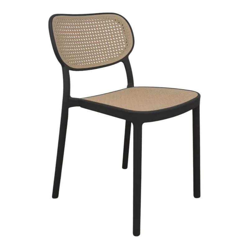 Silla Gadere Oval Negra