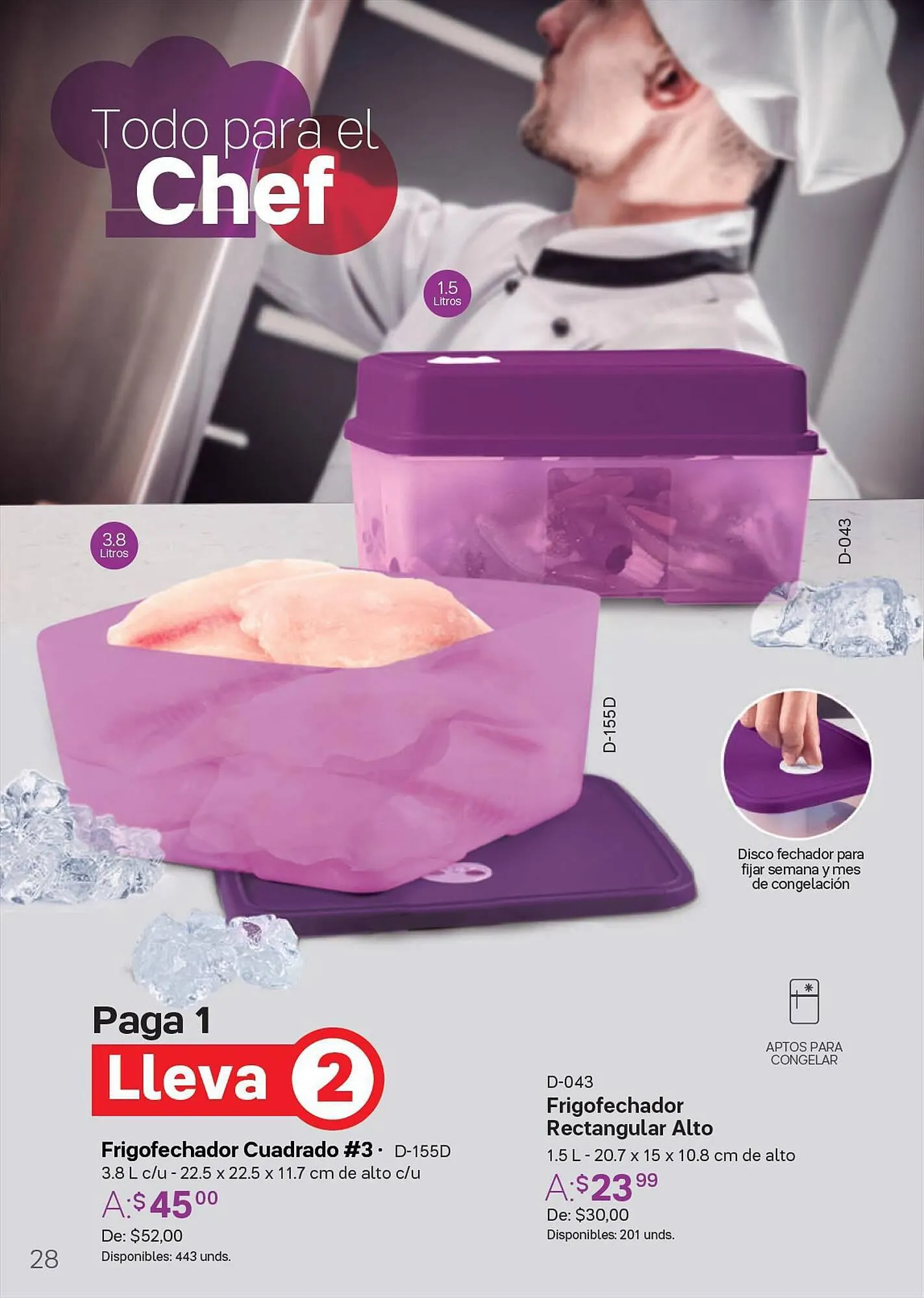 Catalogo de Catálogo Tupperware 5 de septiembre al 10 de septiembre 2023 - Pag 28