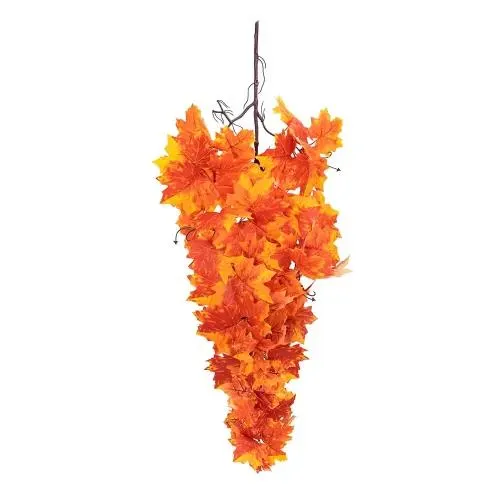 RAMA ARTIFICIAL RACIMO NARANJA 90CM