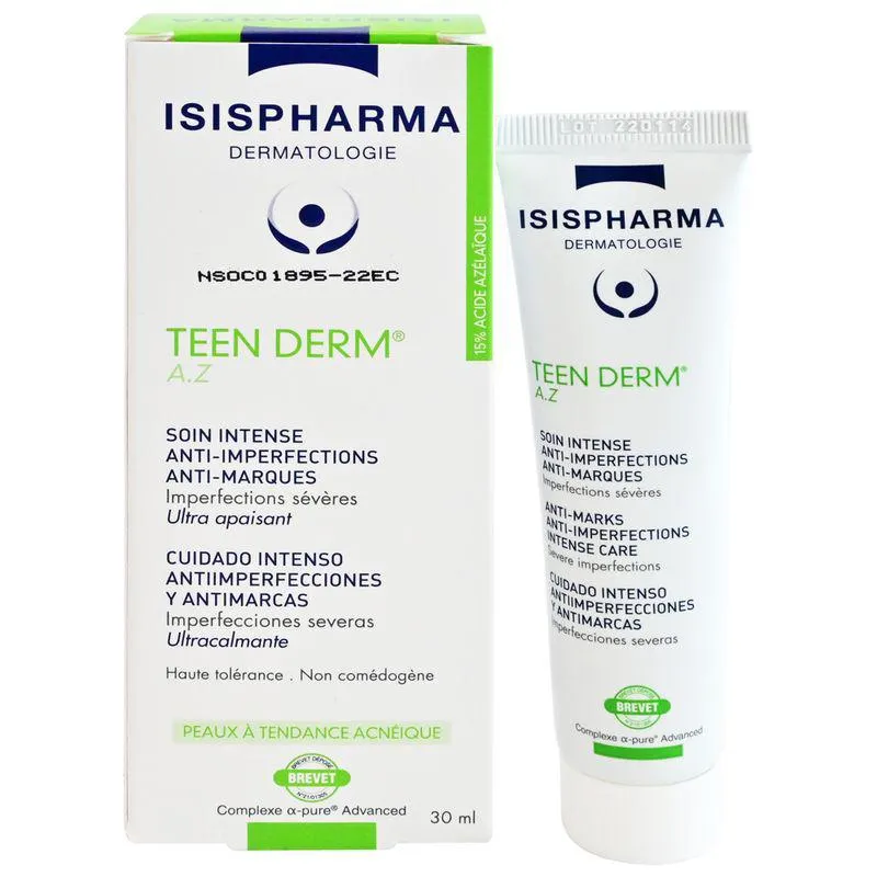 Teen Derm Crema Az Antiinperferciones 30 ml