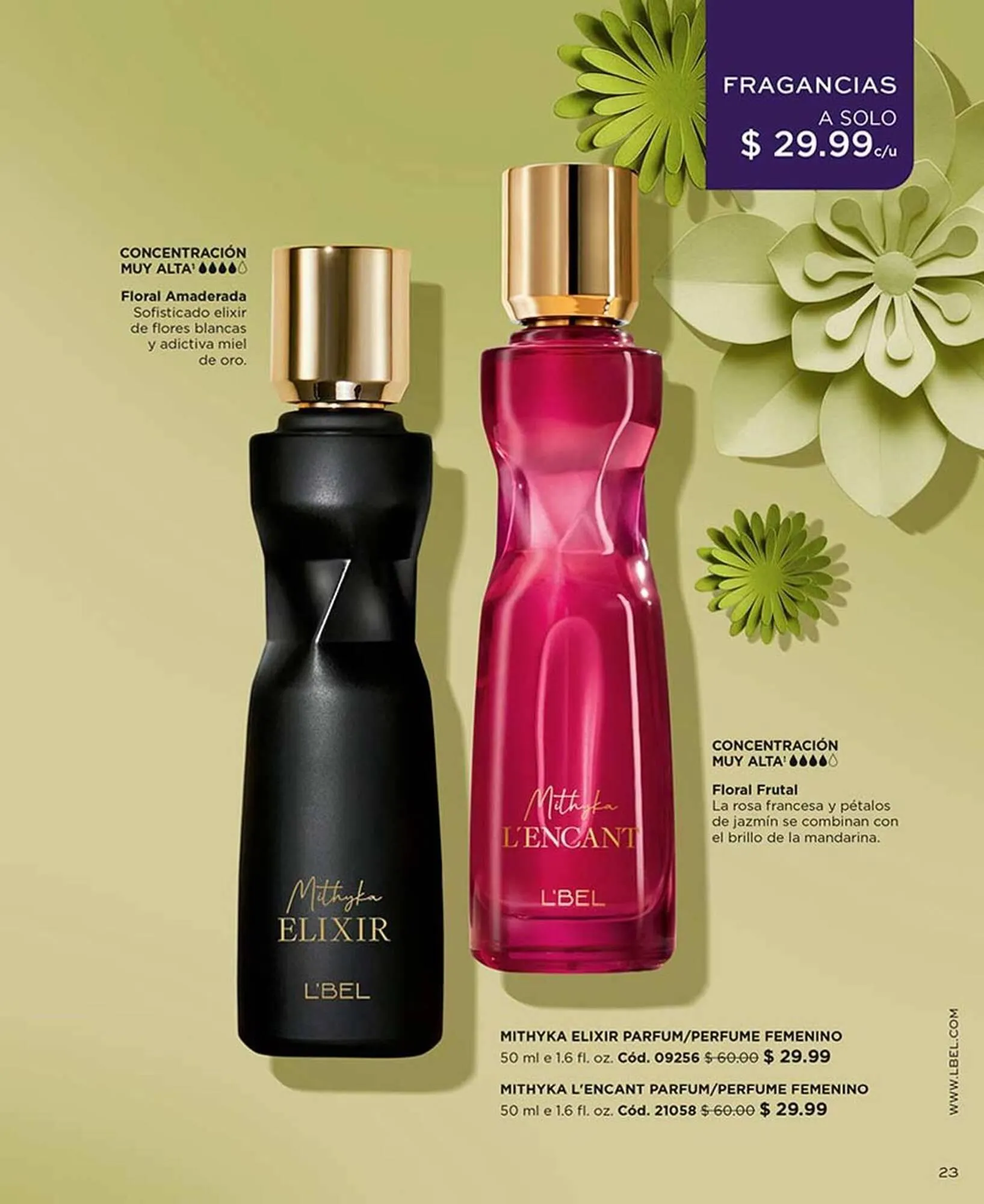 Catalogo de Catálogo L'bel 14 de abril al 10 de mayo 2026 - Pag 23