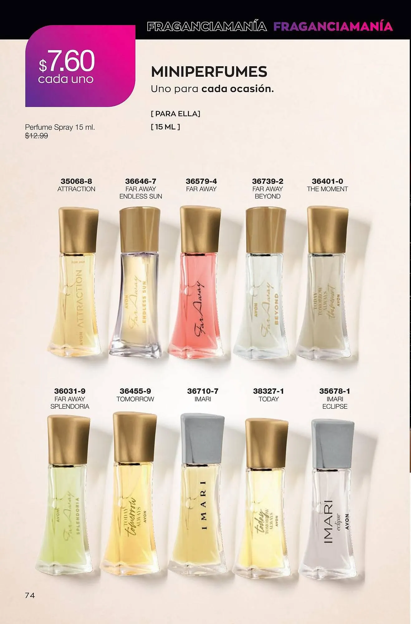 Catalogo de Catálogo AVON 18 de septiembre al 16 de octubre 2023 - Pag 74