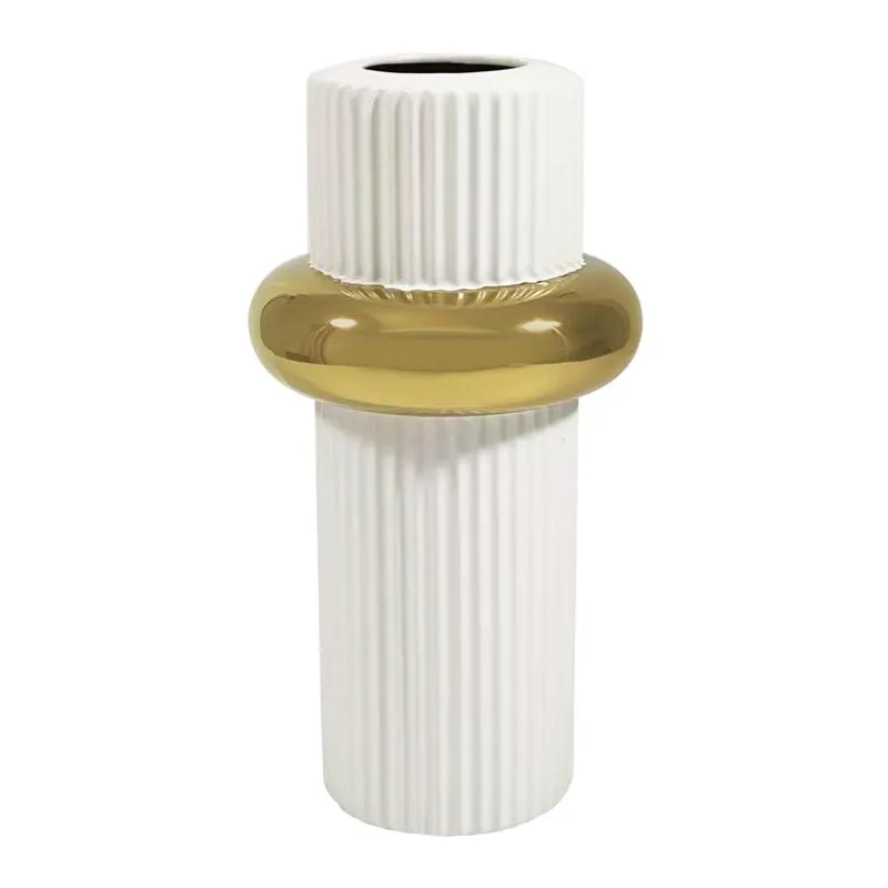 Florero Studio Line White Gold 33cm