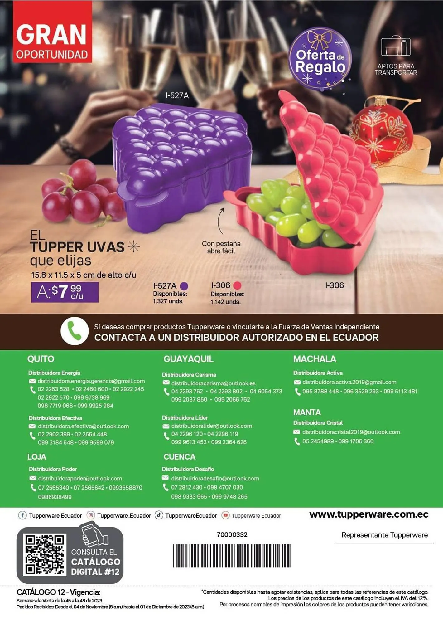 Catalogo de Catálogo Tupperware 4 de noviembre al 1 de diciembre 2023 - Pag 55