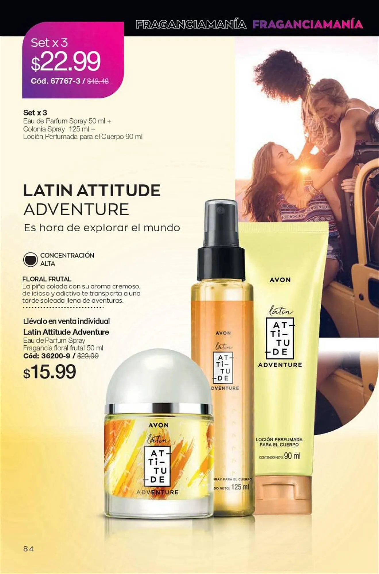 Catalogo de Catálogo AVON 31 de agosto al 30 de septiembre 2023 - Pag 84