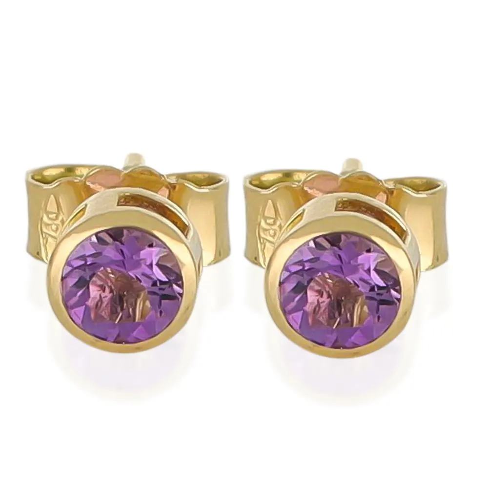ARETES DE AMATISTA COLECCIÓN COLORS