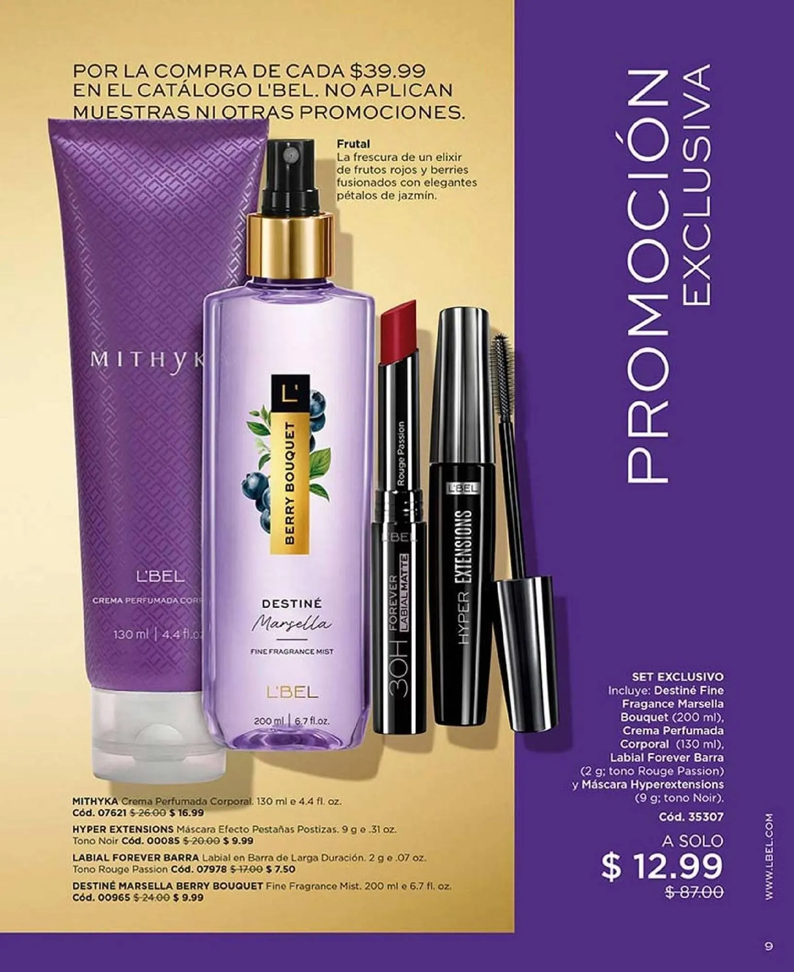 Catalogo de Catálogo L'bel 1 de noviembre al 30 de noviembre 2025 - Pag 9