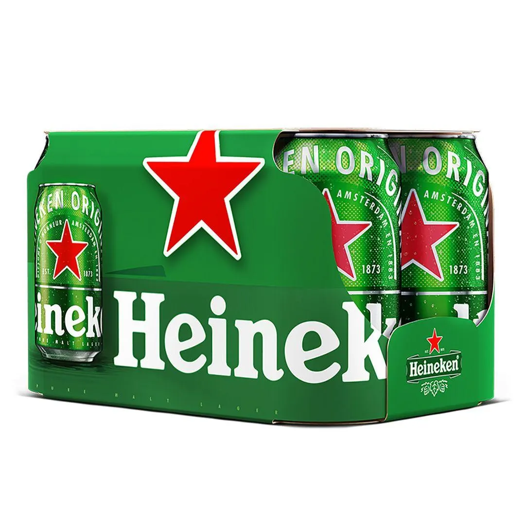 Six Pack Cerveza Heineken Lata 355ml