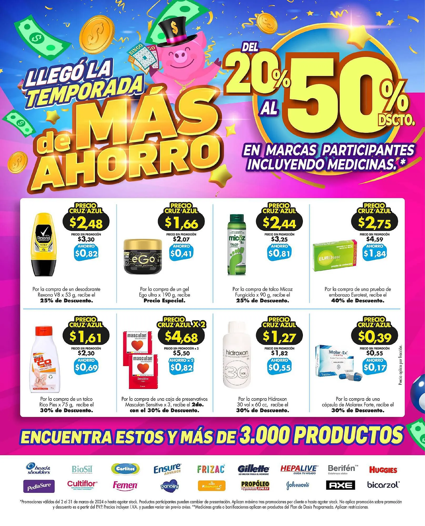 Catalogo de Catálogo Farmacias Cruz Azul 1 de marzo al 31 de marzo 2024 - Pag 4