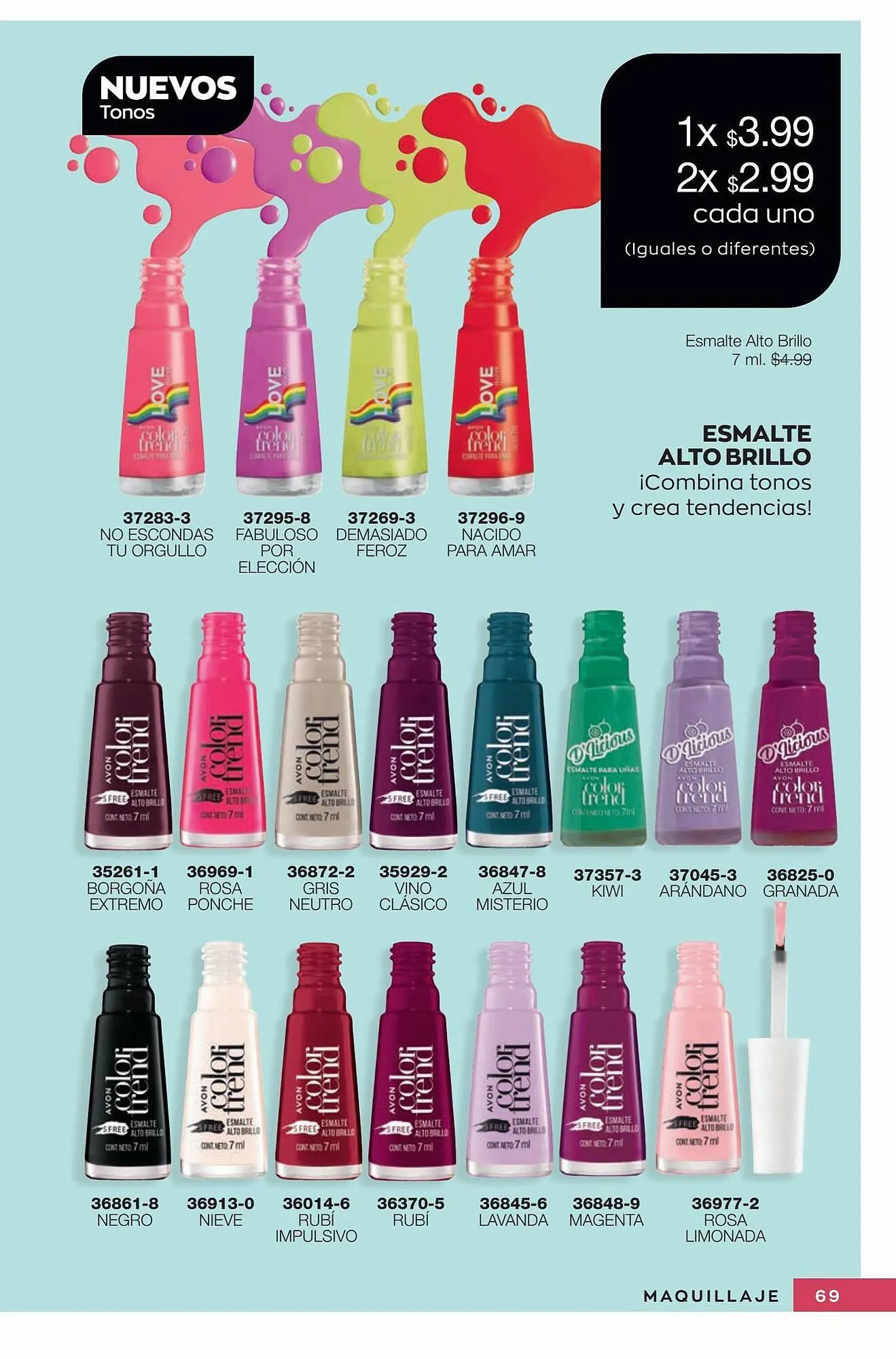Catalogo de Catálogo AVON 18 de septiembre al 16 de octubre 2023 - Pag 69